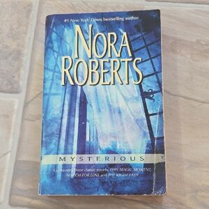 Nora Roberts — Mysterious (Blue Cover Paperback)